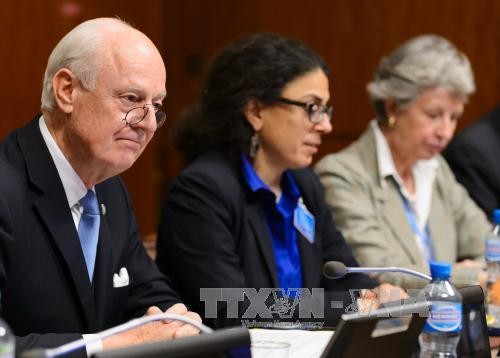 The UN promotes peace negotiation process in Syria - ảnh 1